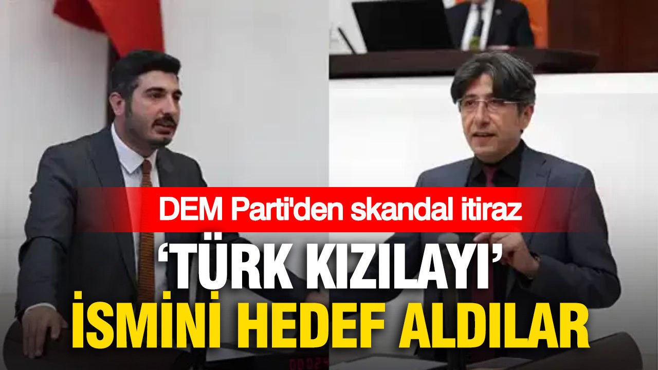 Dem partiden skandal turk kizilayi cikisi turk adina serh dustuler NaC7Zssu